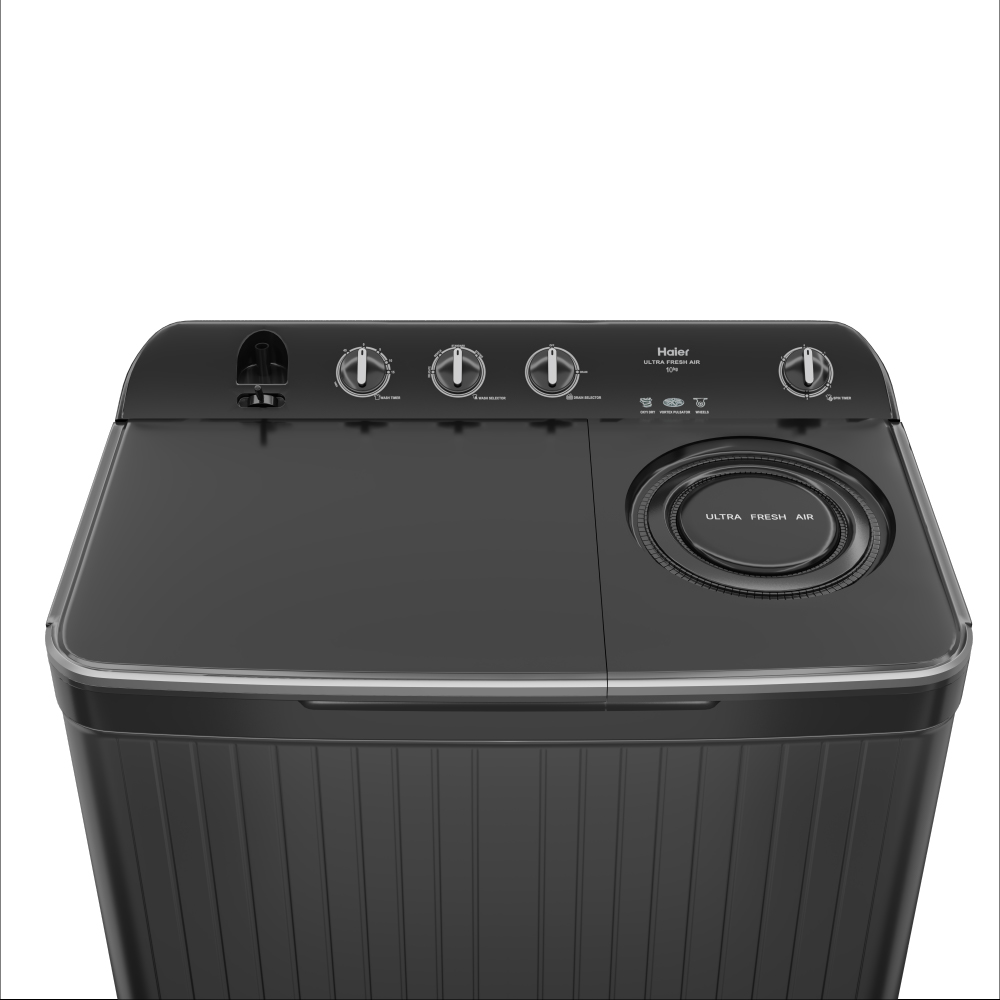 Haier Semi Automatic Washing Machine 10 KG 196BK